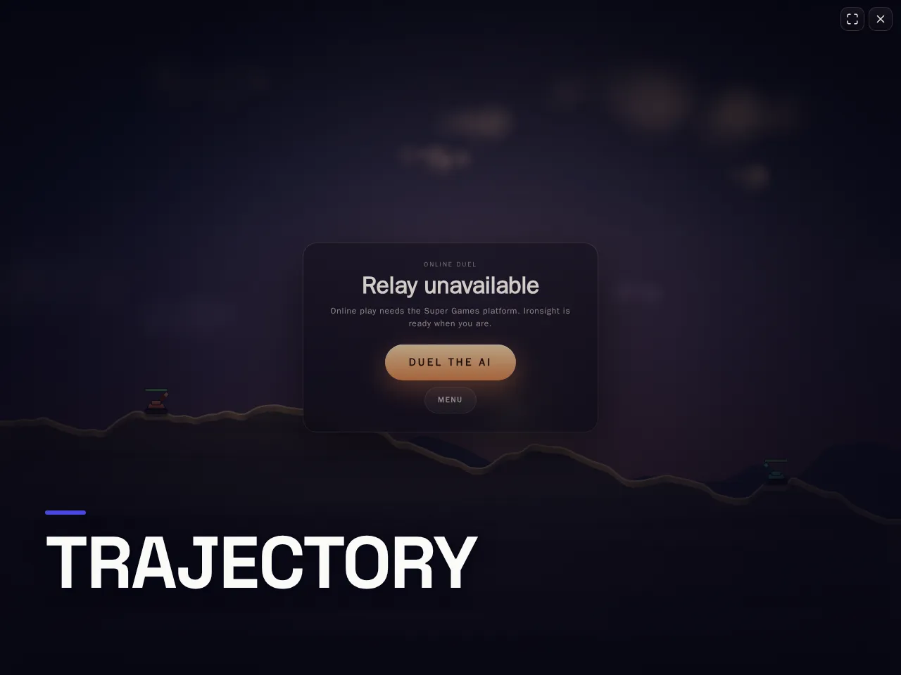 Screenshot of Trajectory